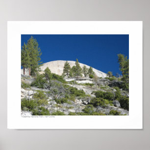 Poster Parque nacional de Yosemite - meia abóbada