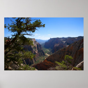 Pôster parque nacional de zion
