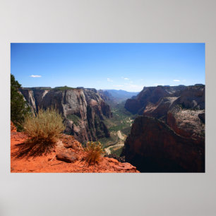 Pôster parque nacional de zion