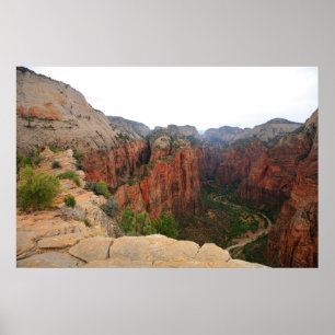 Pôster parque nacional de zion