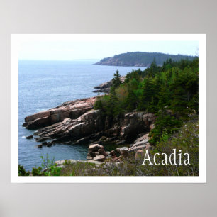 Pôster Parque nacional do Acadia