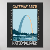Parque Nacional do Arch do Gateway em Distância