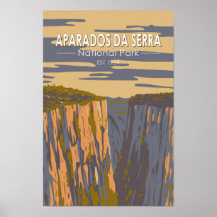 Poster Parque Nacional do Brasil Viagem Art