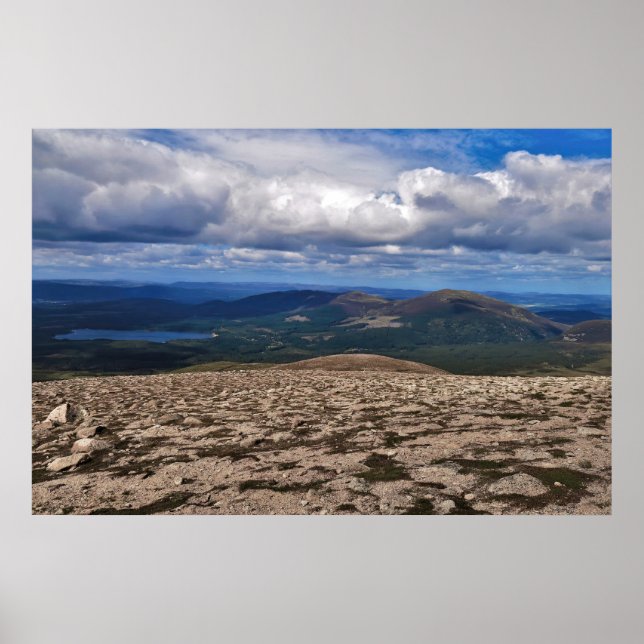 Poster Parque Nacional do Cairngorms (Frente)