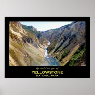 Poster Parque Nacional do Grand Canyon de Yellowstone