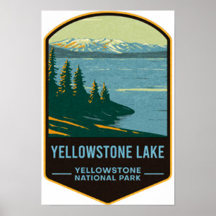 Poster Parque Nacional do Lago Yellowstone