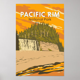 Poster Parque Nacional do Rim do Pacífico, Reserva Viagem