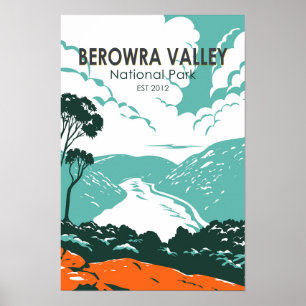 Poster Parque Nacional do Vale Berowra Austrália