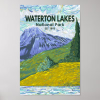 Parque Nacional dos Lagos Waterton Canada Viagem V