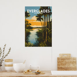 Poster Parque Nacional Everglades