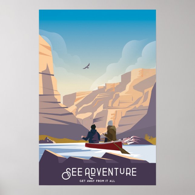 Poster Parque Nacional Grand Canyon (Frente)