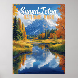 Poster Parque Nacional Grand Teton