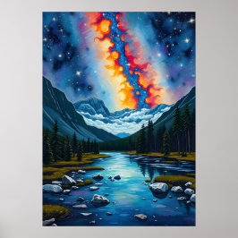 Poster Parque Nacional Jasper - Sobre Via Látea