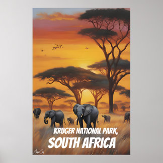 Pôster | Parque Nacional Kruger | Arte