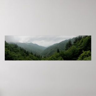 Poster Parque nacional Panormaic 2 das grandes montanhas