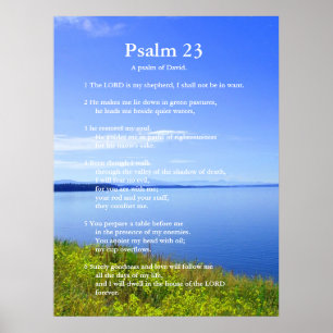 Pôster Parque Nacional Psalm 23 Grand Teton