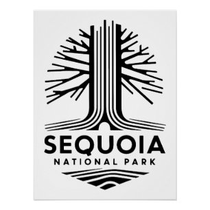 Pôster Parque Nacional Sequoia Mínimo