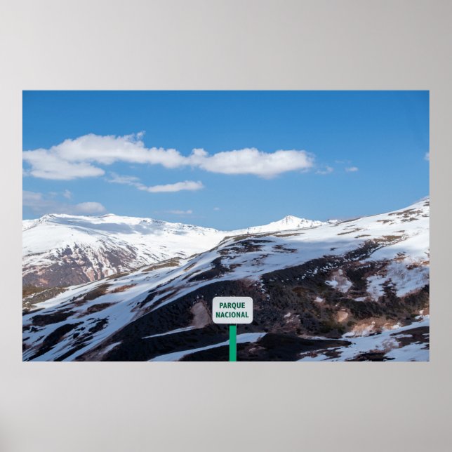 Poster Parque Nacional Serra Nevada (Frente)