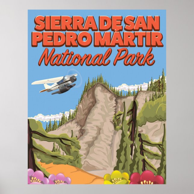 Pôster Parque Nacional Sierra de San Pedro Mártir (Frente)