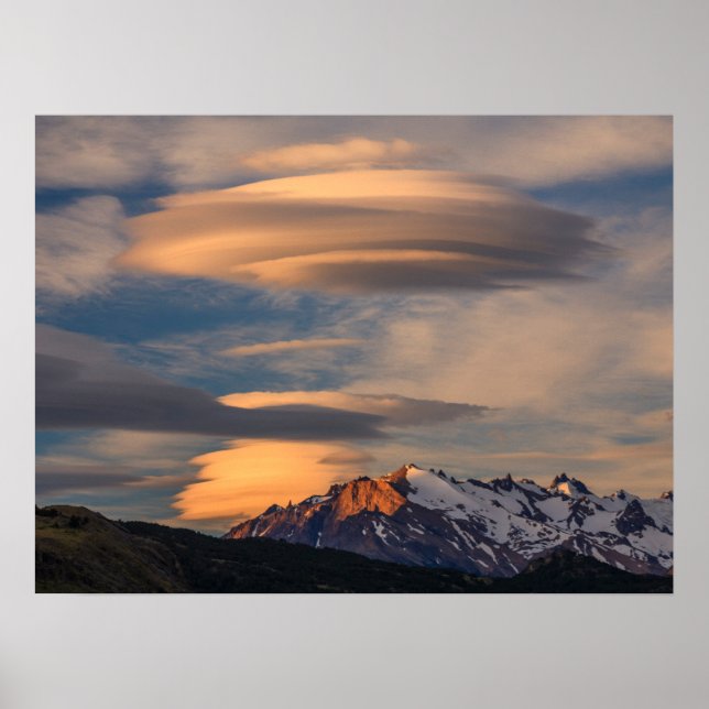 Poster Parque Nacional Torres del Paine, Chile (Frente)
