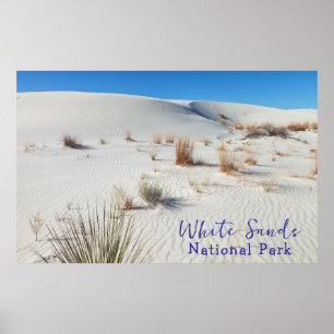 Poster Parque Nacional White Sand