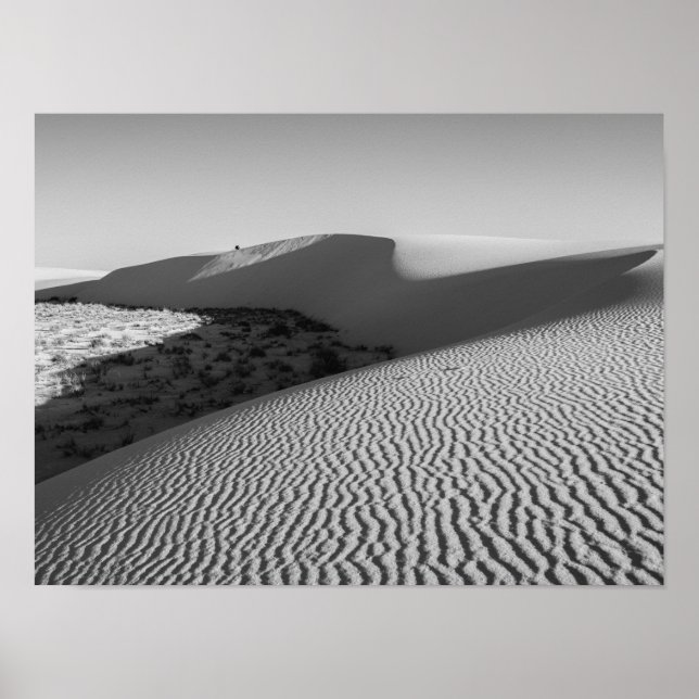Poster Parque Nacional White Sands (Frente)