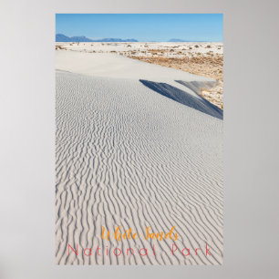 Poster Parque Nacional White Sands