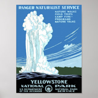 Poster Parque Nacional Yellowstone