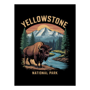 Pôster Parque Nacional Yellowstone