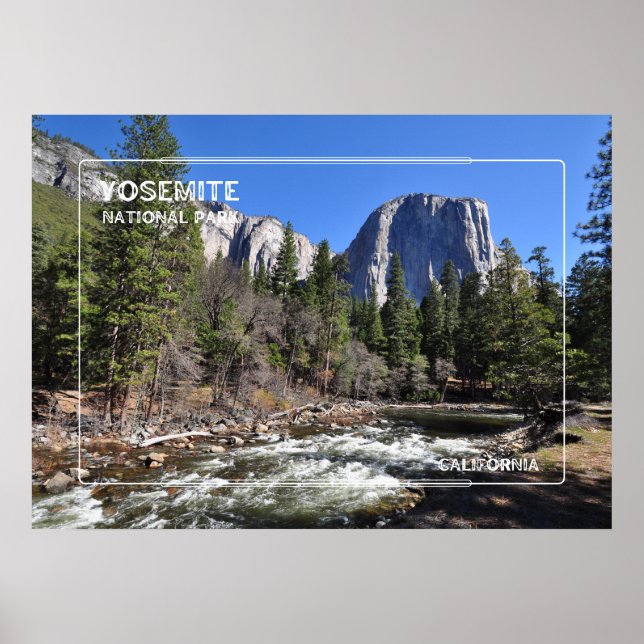 Poster Parque Nacional Yosemite (Frente)
