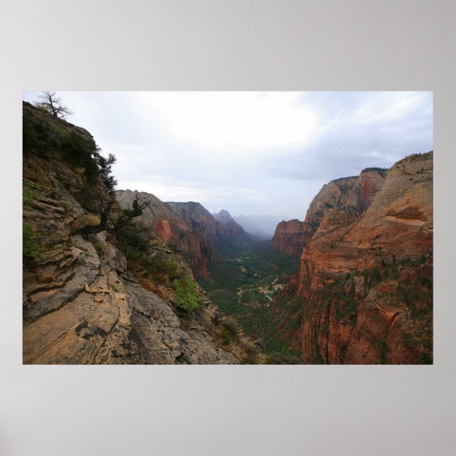 Poster parque nacional zion (Frente)