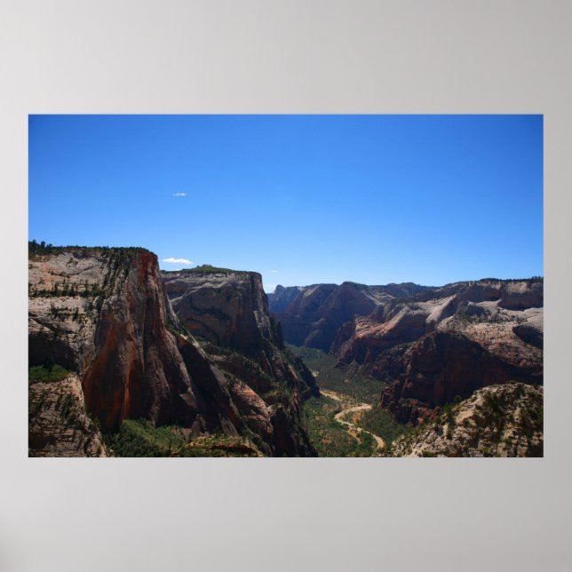 Pôster parque nacional zion (Frente)