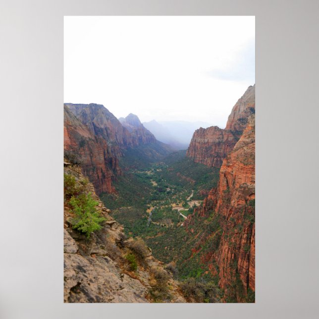 Pôster parque nacional zion (Frente)