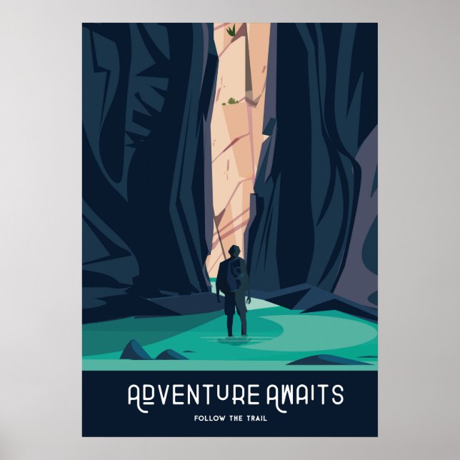 Poster Parque Nacional Zion (Frente)