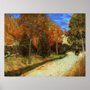 Pôster Parque Público de Arles por Vincent van Gogh