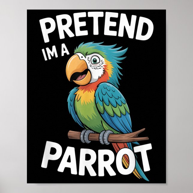 Poster Parrot Costume  (Frente)