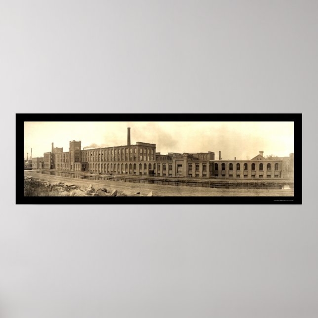 Pôster Parsons Paper Holyoke Foto 1909 (Frente)