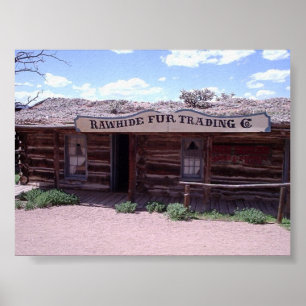 Poster parte dianteira ocidental da loja