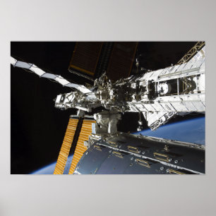 Poster Parte do laboratório Columbus