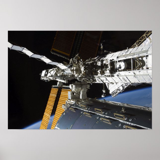 Poster Parte do laboratório Columbus (Frente)