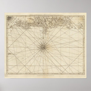 Pôster Parte sul da Rua Domingo ou Hispaniola