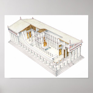 Poster Partenon Atenas