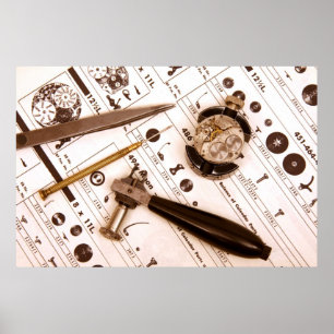 Poster Partes de tempo