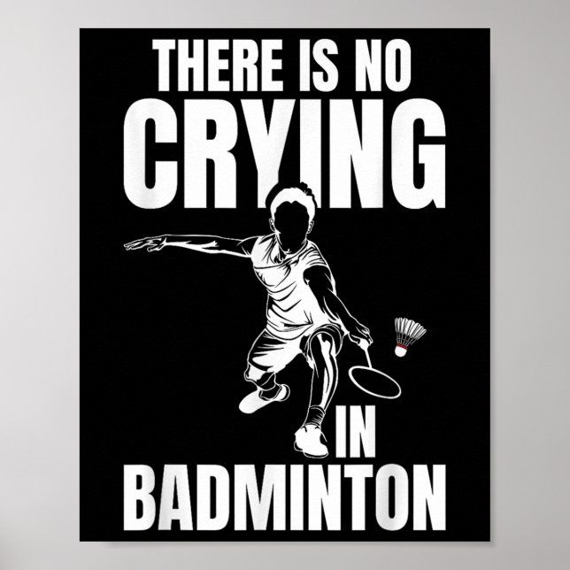 Poster Partida de Badminton Sorte Habilidade Equipe Petec (Frente)