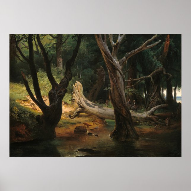 Poster Partida para a Caça - Horace Vernet Fine Art (Frente)