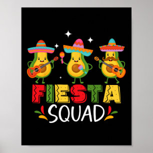 Poster Partido Cinco de Mayo Fiesta Squad Matando Família