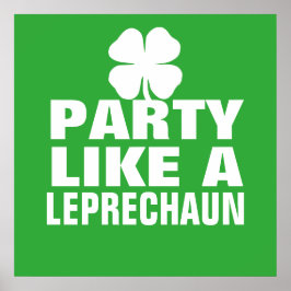 Poster Partido Como um Leprechaun