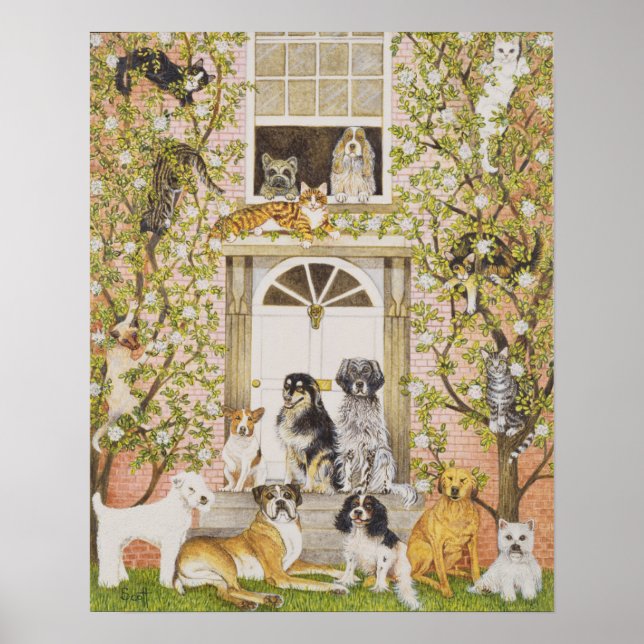 Poster Partido da Casa do País (Frente)