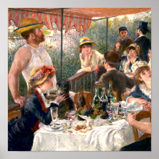 Poster Partido do Barco Renoir French Luncheon (Frente)