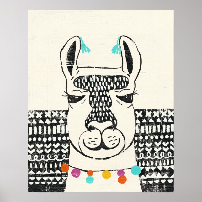 Poster Partido Llama - Retrato (Frente)